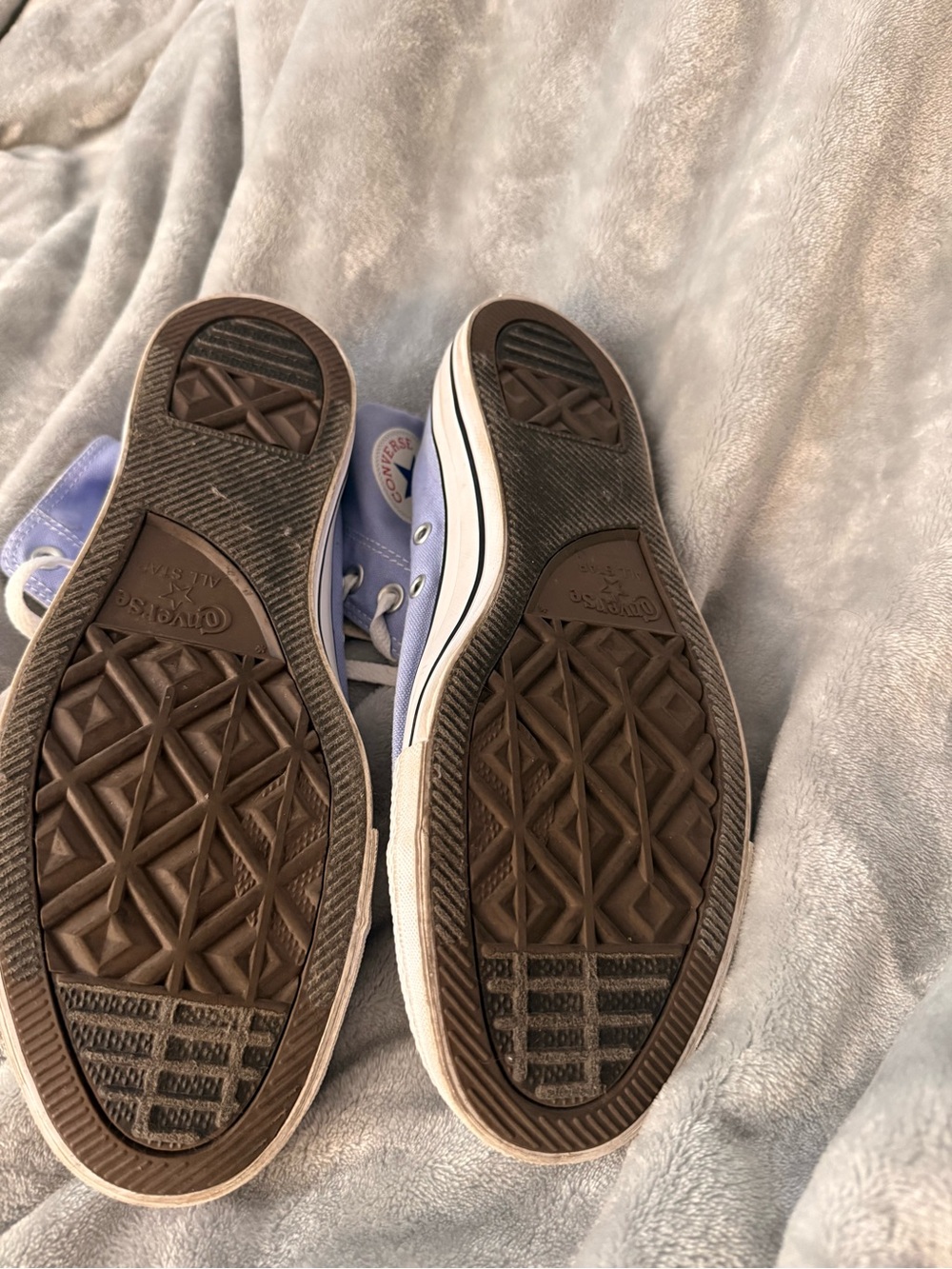 Converse Chuck Taylor All Star High Top Sneakers – Periwinkle / Lavender size 10 - Picture 5 of 5